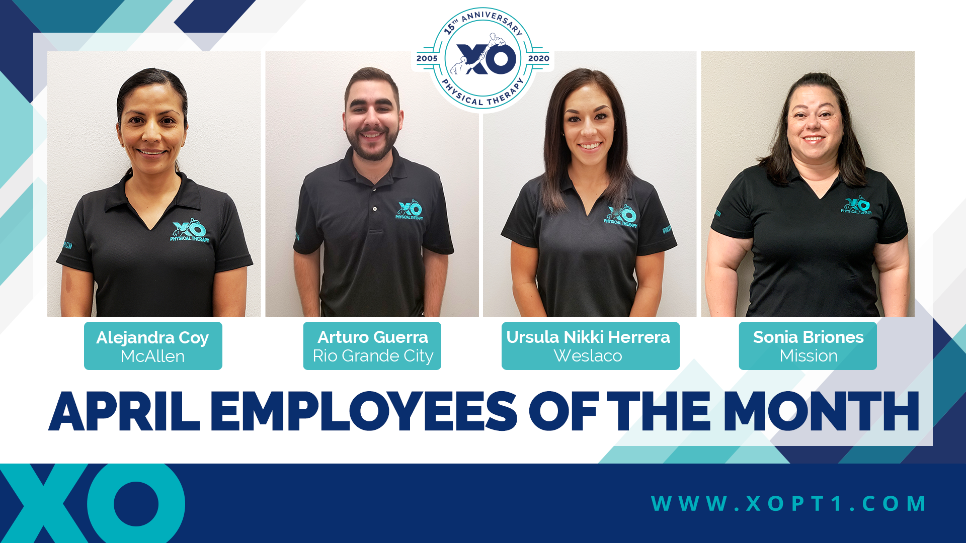 April Employees of the Month